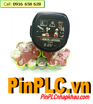 Pin máy khoan PS120B NiMh Black & Decker 9.6v-SC2000mAh: NImh 9.6v (2.0AH)